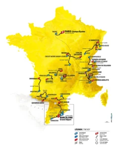 เส้นทางการแข่งขัน Tour de France ของปี 2026