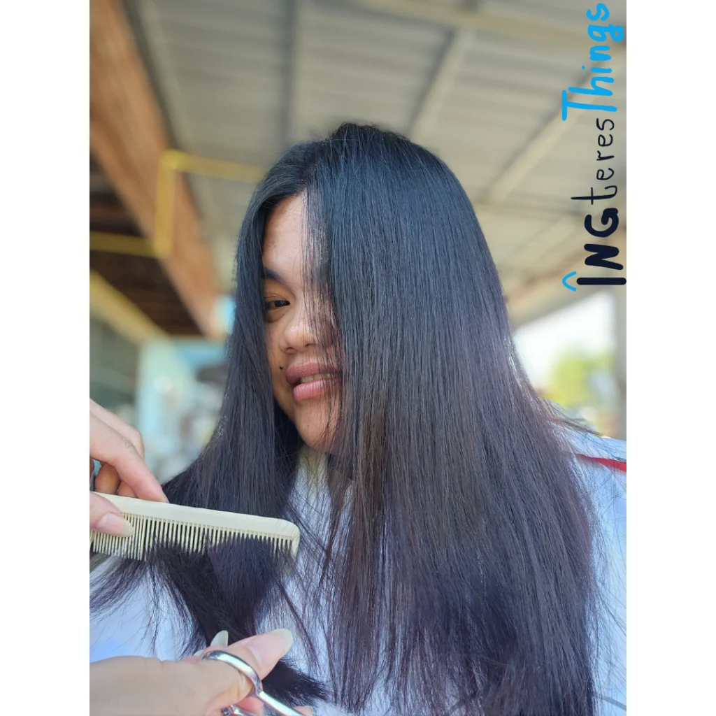 ภาพผมตรงก่อนทำดัดเย็น - IngteresThings